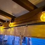 Campingplatz Mobil La Carabasse Terrasse Fermee Hors Saison